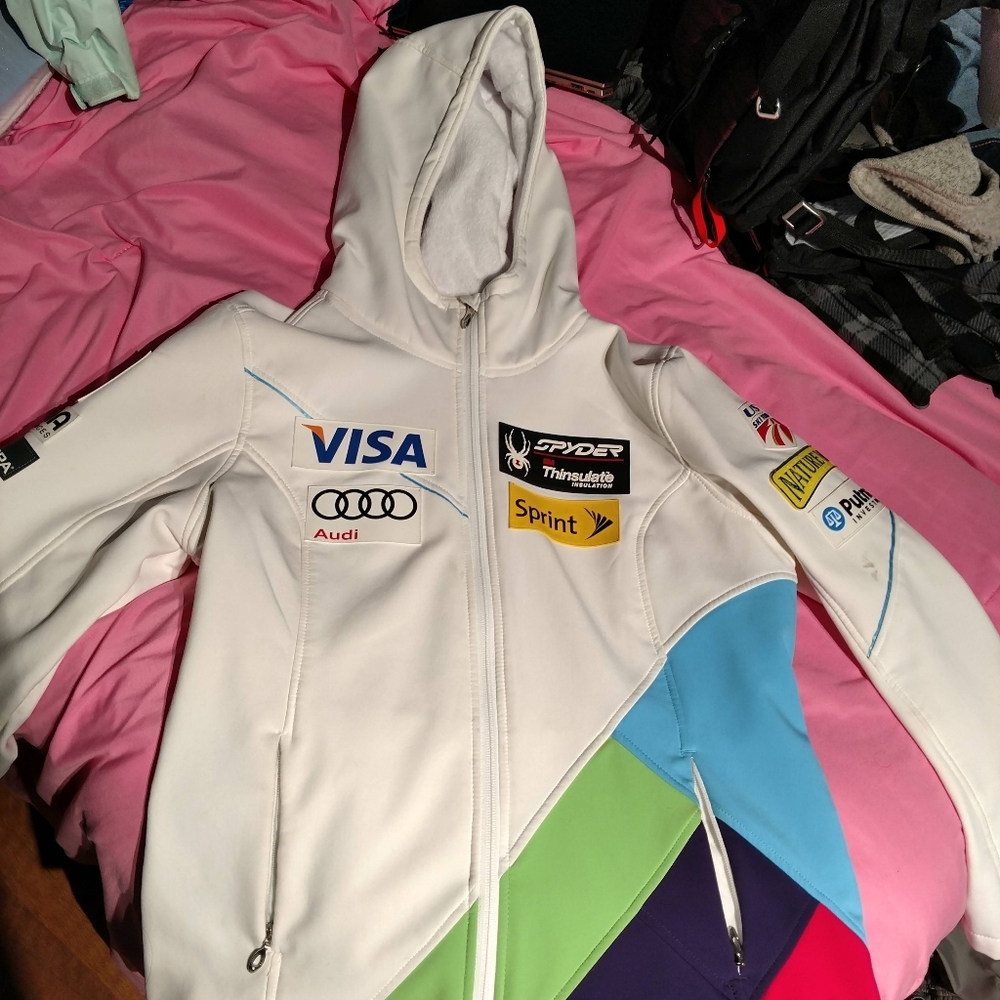 US Ski Team Spyder Women's Softshell Jacket